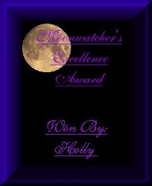 Moonwatcher's Excellence Award