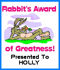 Rabbit's Award of Greatness