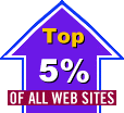 Top 5% of the Web Award