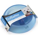 EatBetter pet food dish helps dogs and cats eat more slowly and avoid gorging and unhealthy obesity, from Contech, buy here at HDW Enterprises