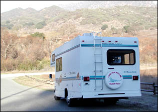 Our Foothill Felines RV at Paramount Ranch in the Agoura Hills north of Los Angeles, CA, bringing in the cats and kittens who are to be filmed for the special project!